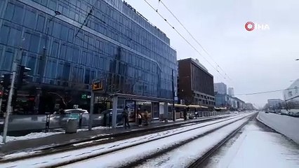 Termometreler -25'i gösterdi, ortaya bu görüntüler çıktı