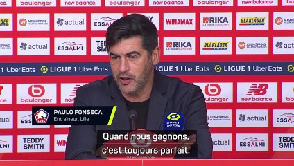 Paulo Fonseca : "Nous méritions de gagner"