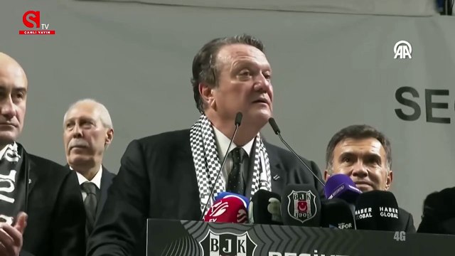 Beşiktaş Başkanı Hasan Arat: Serdal Adalı kardeşimdir, ebediyen kardeşim kalacaktır