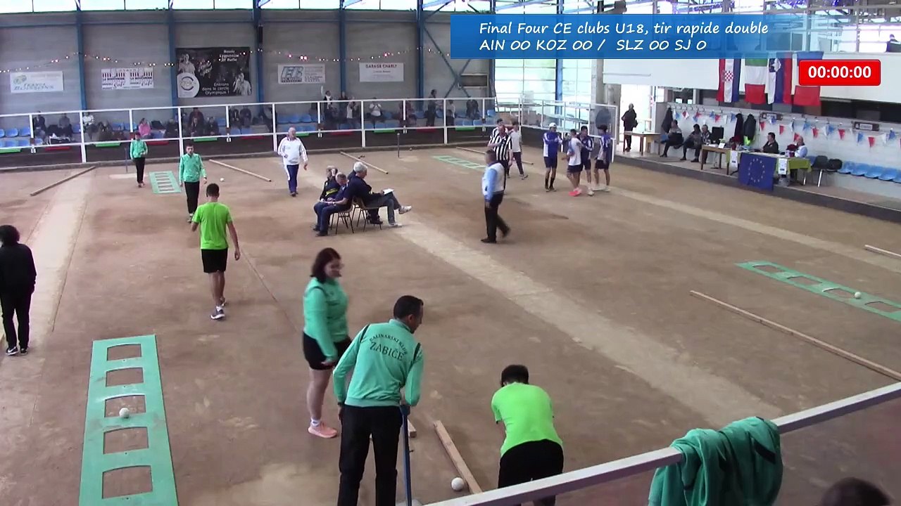 Premier tour, seconde phase, Final Four CE des clubs U18, Eybens 2023