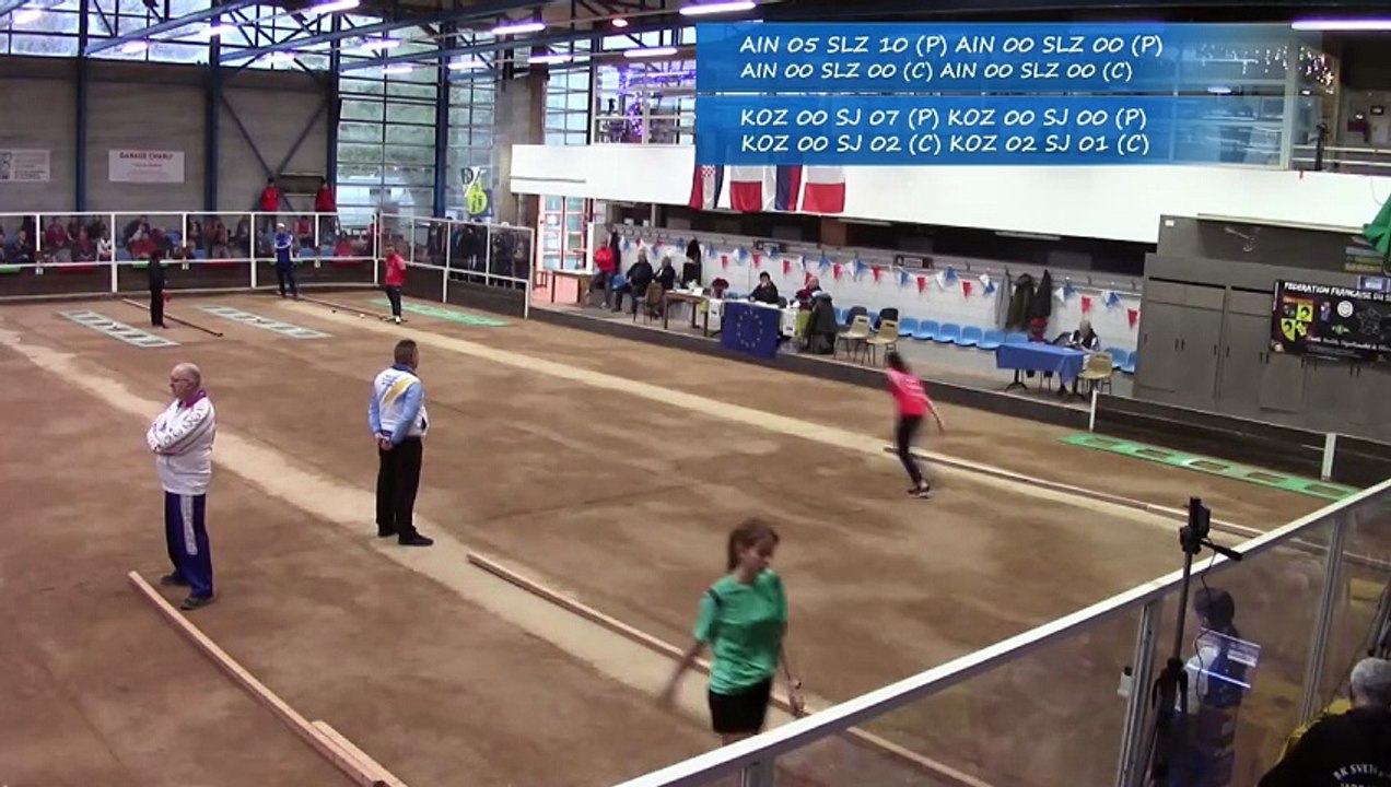 Second tour, troisième phase, Final Four CE des clubs U18, Eybens 2023