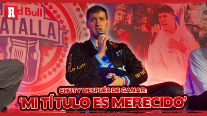 Download Video: Primeras declaraciones de Chuty después de ganarle a Aczino 'Es merecido mi título' - Red Bull Batalla 2023