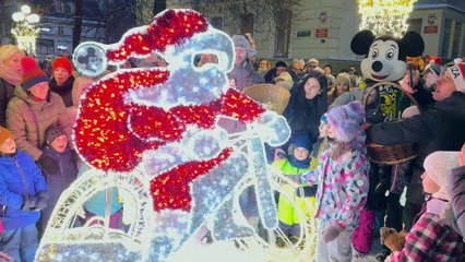Gazeta Lubuska. Zielona Góra. Iluminacje świąteczne
