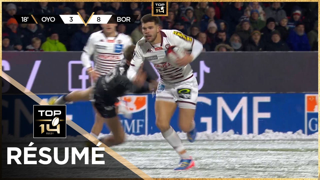 TOP 14 Saison 2023-2024 J09 - Résumé Oyonnax Rugby - Union Bordeaux-Bègles