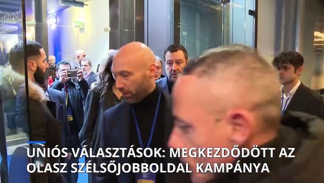 Uniós parlamenti választások: megkezdődött az olasz szélsőjobb kampánya