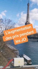 L'augmentation des prix pendant les JO