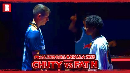Chuty vs Fat N reacción desde las gradas - Final Red Bull Batalla 2023