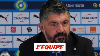 Gattuso : «Un match globalement très difficile» - Foot - L1 - OM