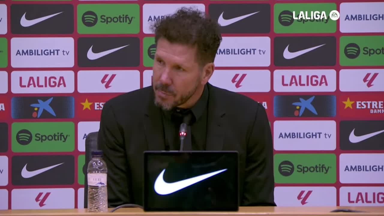 La respuesta de Simeone al partido de Joao Félix