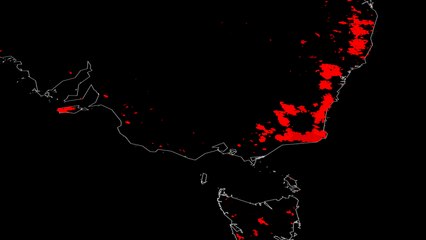 Has southeast Australia always burned so hot?