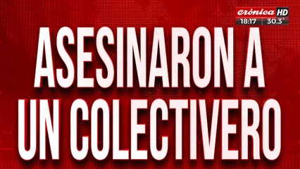 Brutal balacera en Rosario: asesinaron a un colectivero