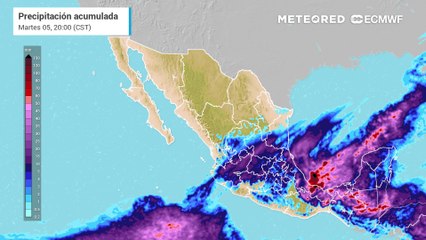 Lluvias por tiempo invernal