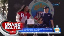 GMA Network Inc., nakatanggap ng plaque of recognition mula sa Tahanang Walang Hagdanan Inc. | UB
