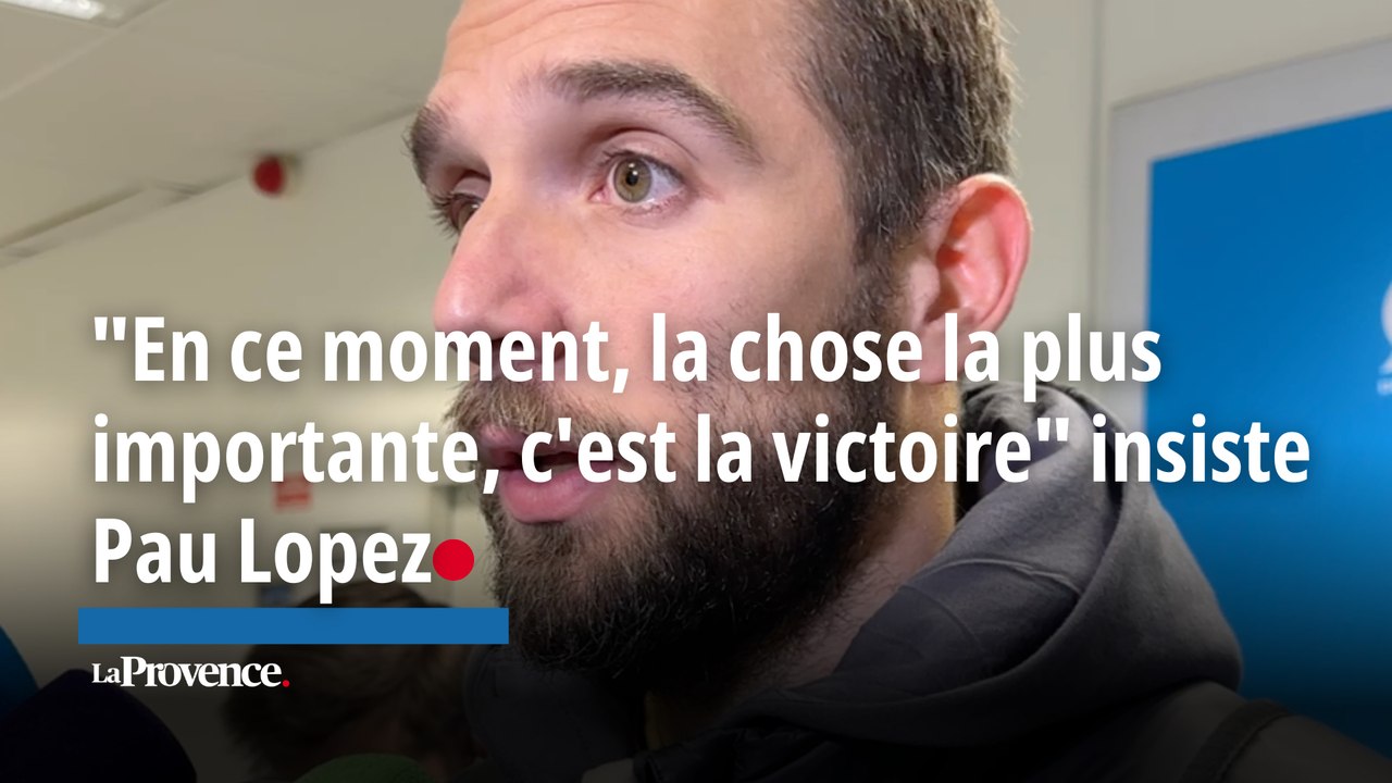 OM 2-0 Rennes : "En ce moment, la chose la plus importante, c'est la victoire", insiste Pau Lopez