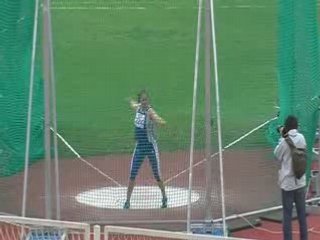 Athlé coupe d'europe lancer disque Mel 59,93m