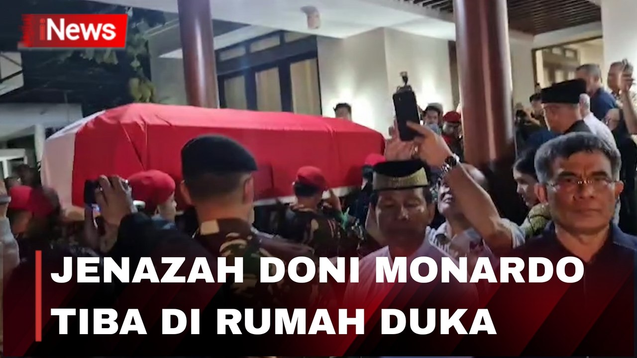 Jenazah Mantan Kepala BNPB Doni Monardo Tiba di Rumah Duka Serpong