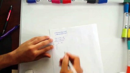 Solving a system of linear equations by using reduced row echelon form