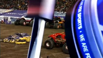 Monster Jam Tampa FL 2014 Freestyle HD
