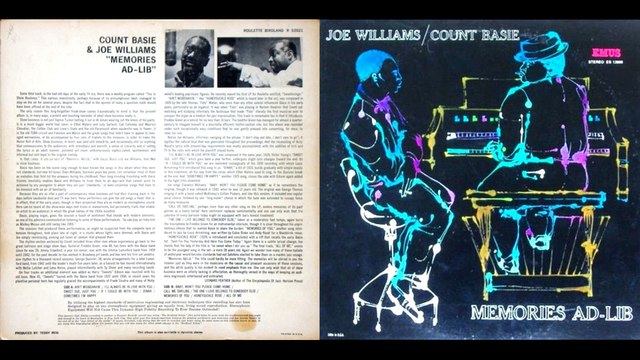 JOE WILLIAMS, COUNT BASIE...02 - I'll Always Be In Love With You