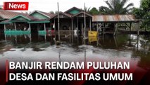 Banjir Rendam Puluhan Desa dan Fasilitas Umum di Aceh Singkil, Aceh