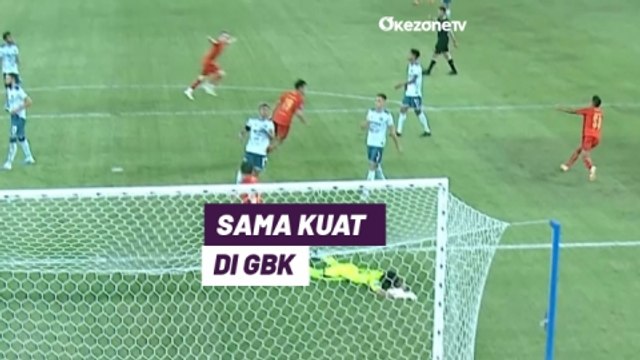 Highlight Persija Jakarta vs Persita Tangerang di Liga 1 2023-2024: Sama Kuat di GBK