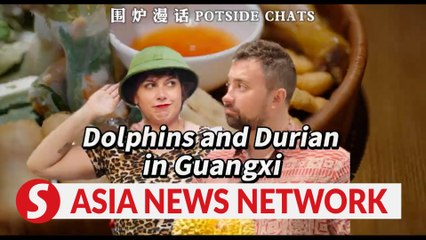 Video herunterladen: China Daily | Dolphins and Durian in Guangxi