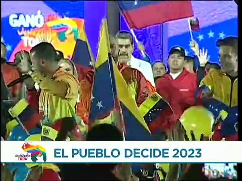 Pdte. Nicolás Maduro celebra junto al pueblo venezolano el triunfo del Referendo Consultivo