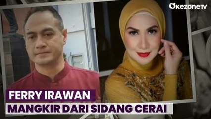 Ferry Irawan Mangkir Tak Sanggup Bayar Nafkah Mutah dan Iddah Senilai 60 Juta Rupiah