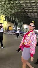 Nora Fatehi Arrives At Airport In A Hot Body Hugging Attire