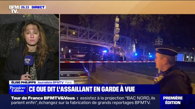 Attaque à Paris: ce que dit l'assaillant en garde à vue