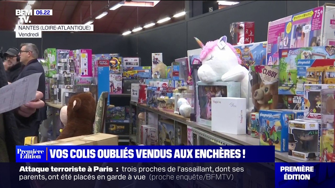 La Poste de Nantes met aux enchères 500 colis non réclamés et récolte 125.000 euros