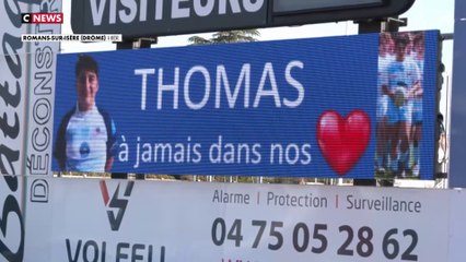 Mort de Thomas : le club du rugby RC Roman Péage fait son retour avec émotion