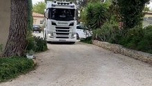 Livraison d'un Scania R460 transports humann