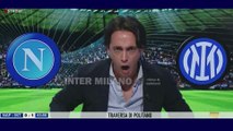 Napoli-Inter 0-3 * Tramontana: ritorno in vetta, meglio non si poteva * Chirico: Napoli scarognata.