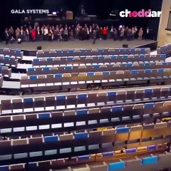 Elevating Venue Experience The Magic Of Retractable Seating #shorts #viral #shortsvideo #video #innovationhub