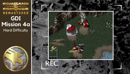 How to Beat Command & Conquer GDI Mission 4 A: Stolen Property - Hard - HD