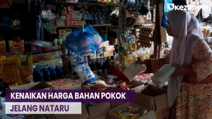 Descargar video: Jelang Nataru, Harga Sejumlah Bahan Pokok di Kota Medan Naik