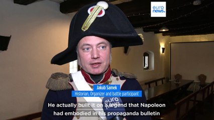 Battle of Austerlitz reenactment draws record numbers of participants
