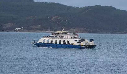 Gökçeada feribot seferleri iptal edildi