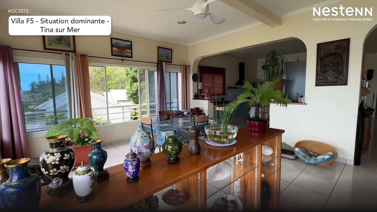 Villa de Luxe avec Vue Mer à Tina sur Mer – Exclusivité Nestenn Nouméa