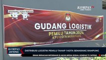 Distribusi Logistik Pemilu Tahap Satu Kota Semarang Rampung