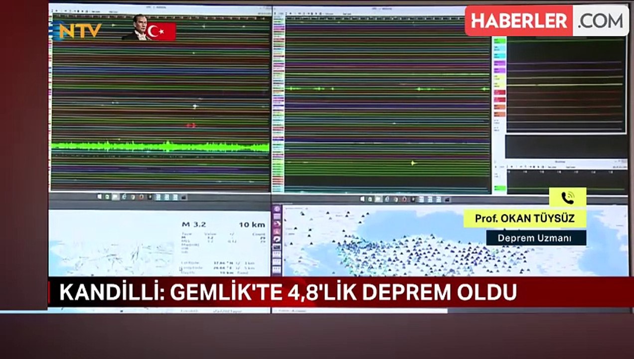 Çerkezköy Deprem Son Dakika! Çerkezköy'de deprem mi oldu, kaç şiddetinde? 4 Aralık Çerkezköy'de nerede deprem oldu?