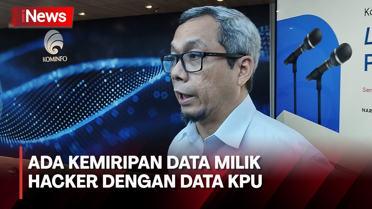 Kominfo Sebut Ada Kemiripan Data yang Diunggah Hacker dengan Data Asli KPU