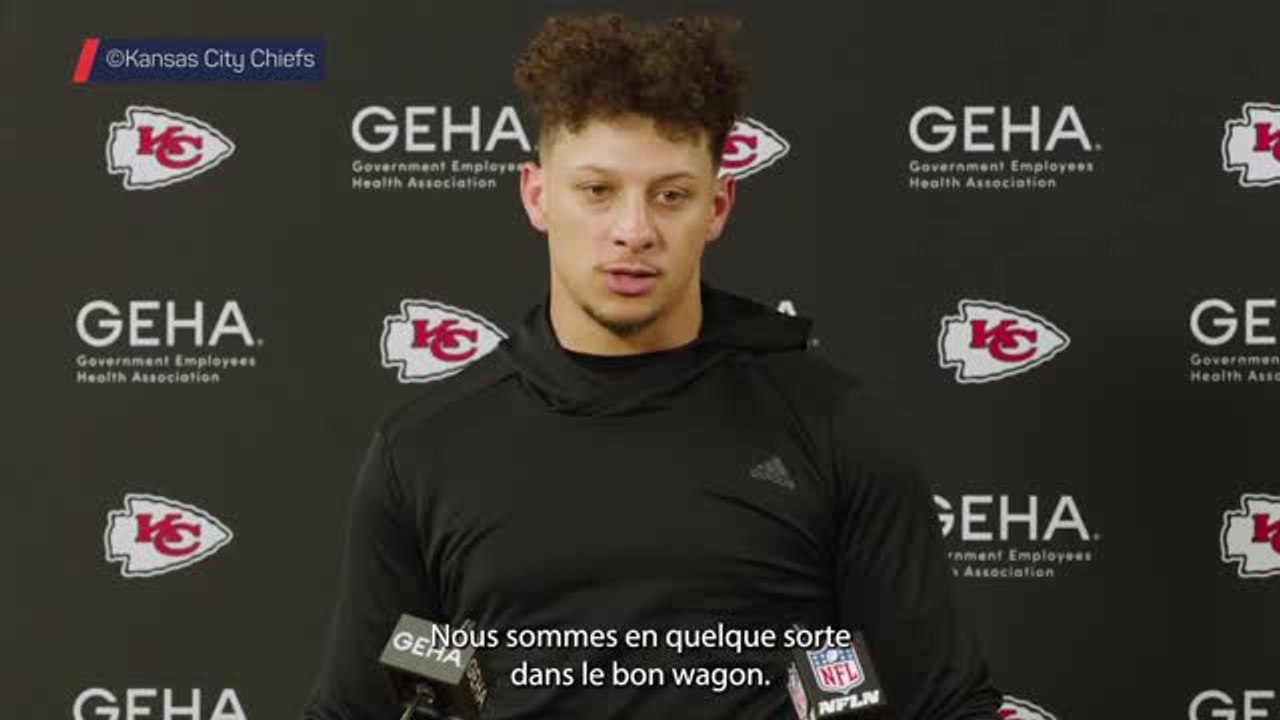 Chiefs - Mahomes : "Nous ne sommes pas là où nous voudrions être"
