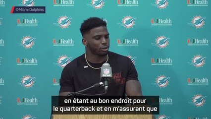 Dolphins - Hill : "Je suis en train de faire ma meilleure saison"