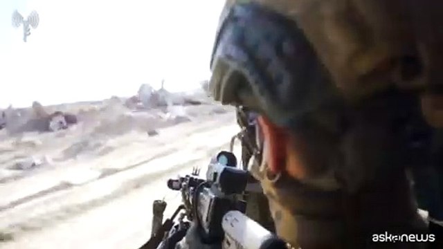 Le immagini delle operazioni di terra di Israele nella Striscia