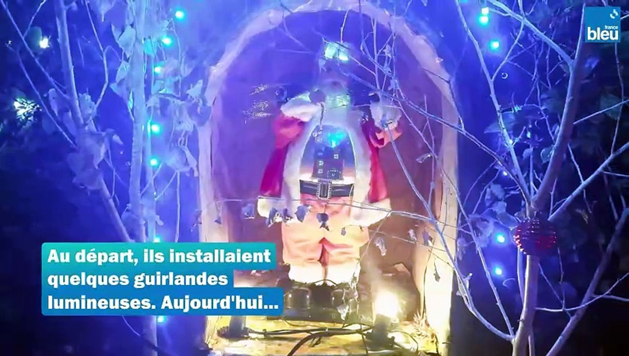 Depuis 1976 ils illuminent leur maison pour Noël à Quessoy en Bretagne