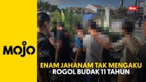 Enam lelaki didakwa rogol, amang seksual budak 11 tahun