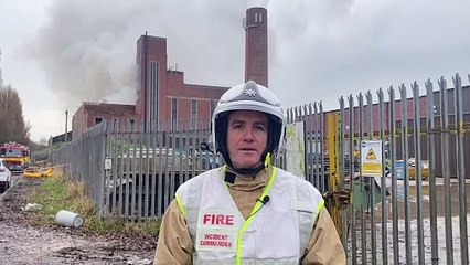 Fire service respond to Lancaster fire