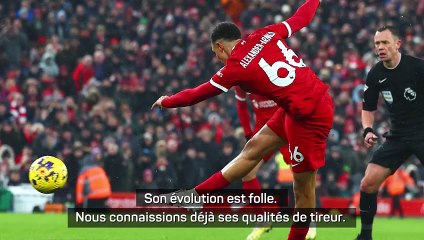 Klopp : "Alexander-Arnold, un vrai leader"